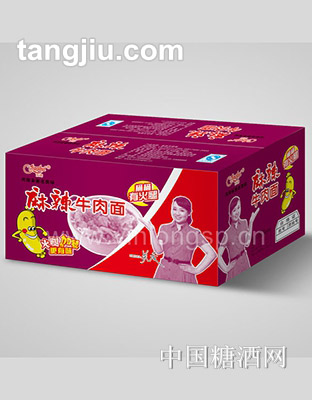 京辉桶装麻辣牛肉面