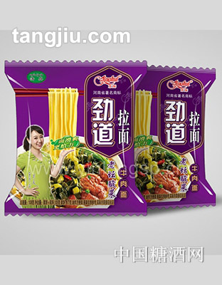 京辉劲道拉面老坛酸菜牛肉面