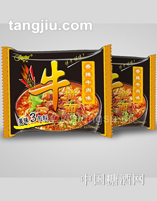 京辉牛拉面香辣牛肉味