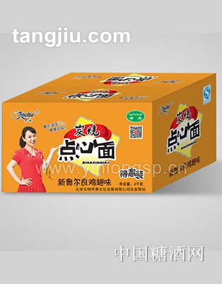 京辉点心面新奥尔良鸡翅味箱装