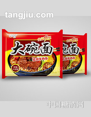 京辉红烧牛肉味大碗面