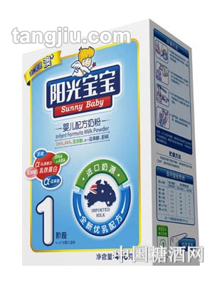 阳光澳＋配方奶粉1段400g