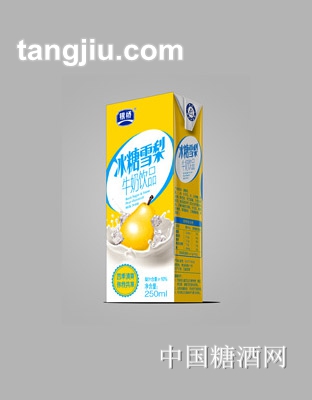 银桥冰糖雪梨牛奶饮品250ml
