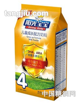 阳光智+儿童成长配方奶粉400g
