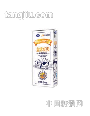 银桥优典高品质牛奶250ml
