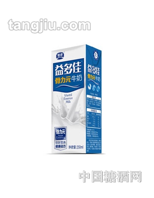 银桥益多佳骨力元牛奶250ml