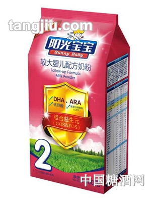阳光智+较大配方奶粉400g