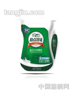 原点牧场益生元发酵乳180g