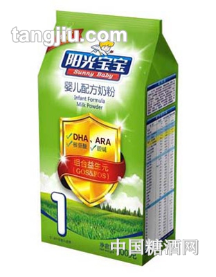 阳光智+配方奶粉400g