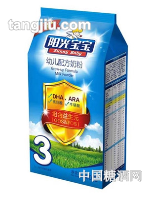 阳光智+幼儿配方奶粉400g