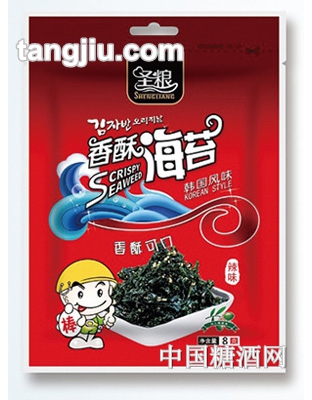 圣粮香酥海苔(辣味)8g