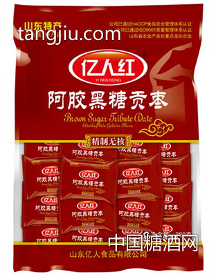 阿胶黑糖贡枣380克