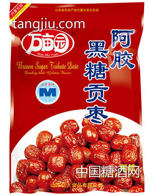 阿胶黑糖贡枣200克