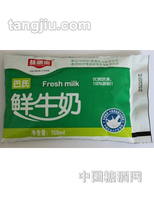 益膳房巴氏鲜牛奶150ml