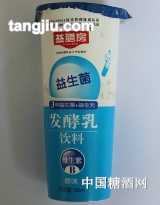益膳房原味发酵乳180ml