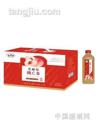 无糖型桃C多1000ML
