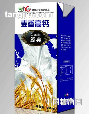 伊鲜经典麦香高钙奶250ml