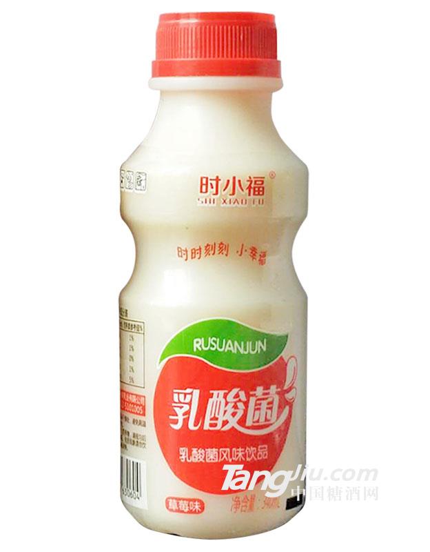 时小福-乳酸菌风味饮品草莓味340ml