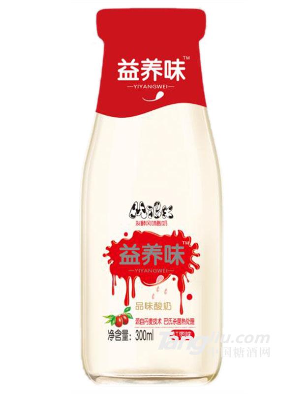 益养味品味酸奶红枣味300ml