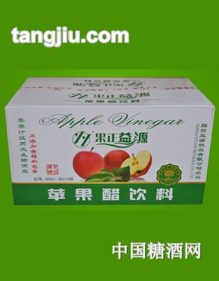 果正益源苹果醋饮料300ml箱