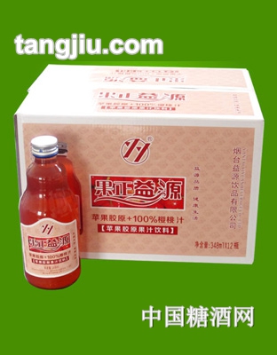 苹果胶原+樱桃汁348ml