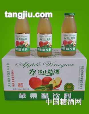 果正益源苹果醋饮料箱300ml