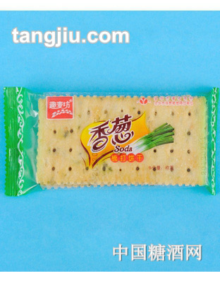 易元香葱梳打饼干散装