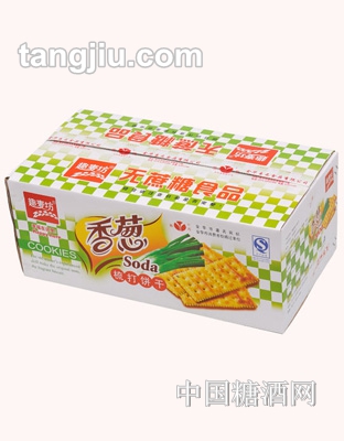 易元香葱梳打饼干