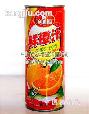 顶呱呱245ML鲜橙汁