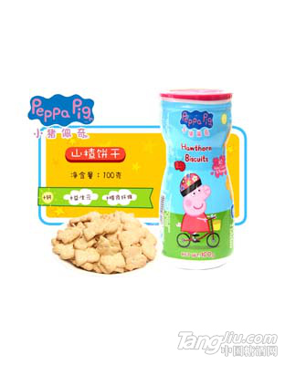 小猪佩奇瓶装饼干（山楂）100g
