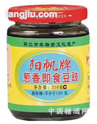 210克玻璃葱即食豆豉