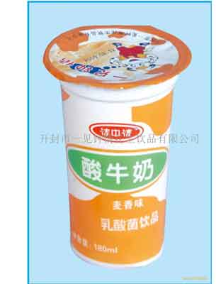 一见钟情麦香酸牛奶