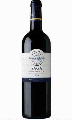 拉菲传说波尔多红葡萄酒 SAGA BORDEAUX