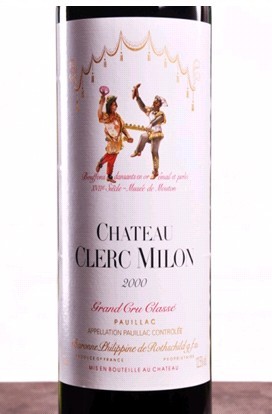 米龙修士堡 （双人舞干红葡萄酒） Chateau Clerc Milo