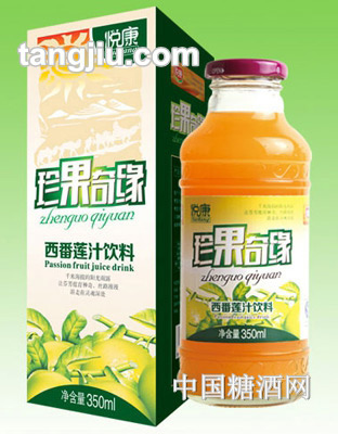 悦康西番莲汁饮料350ml