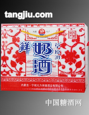 草原湖鲜奶酒（红）500ml
