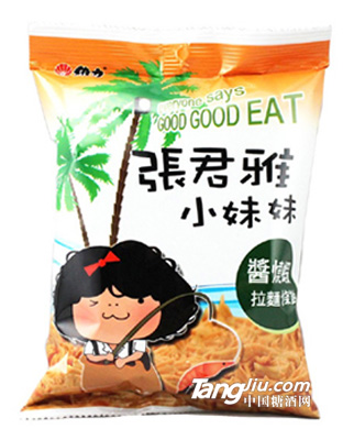 张君雅-酱烧虾拉面条饼-65g
