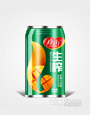 生榨芒果汁(256ml)