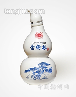金榆林青花瓶