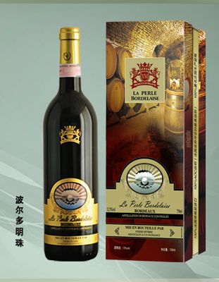 波尔多明珠干红葡萄酒