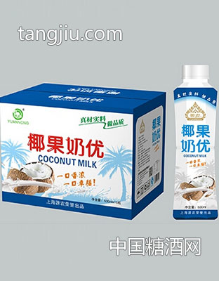 源农椰果奶优500ml