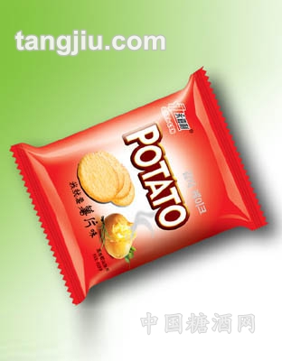 薯片味韧性饼干