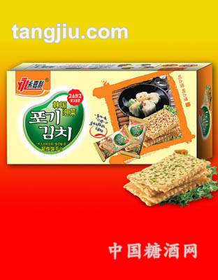 韩国泡菜韧性饼干
