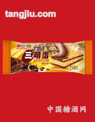 三明治巧克力味饼干