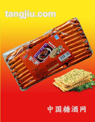 500g丽乐脆饼干咖啡色装