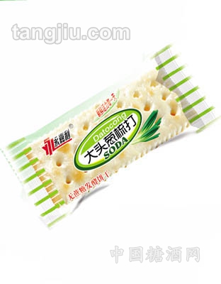 大头葱梳打无蔗糖饼干