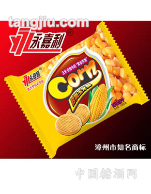 时尚玉米酥饼干