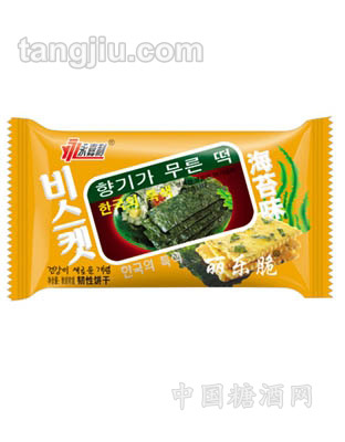 丽乐脆海苔味韧性饼干
