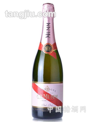 法国玛姆红带桃红香槟干型玫瑰750ml
