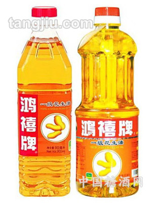 压榨一级花生油900ml